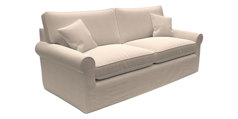 Bignor 3 Seater Sofa in V&A Drawn From Nature Oak Tree Gold. Loose cover option available