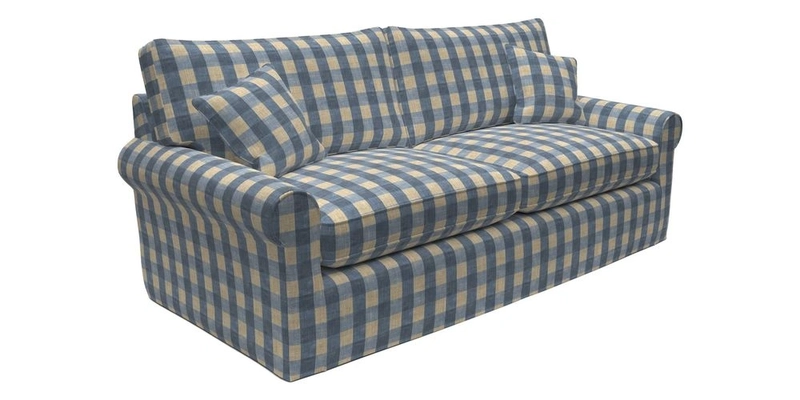 Bignor 3 Seater Sofa in V&A Drawn From Nature Oak Tree Gold