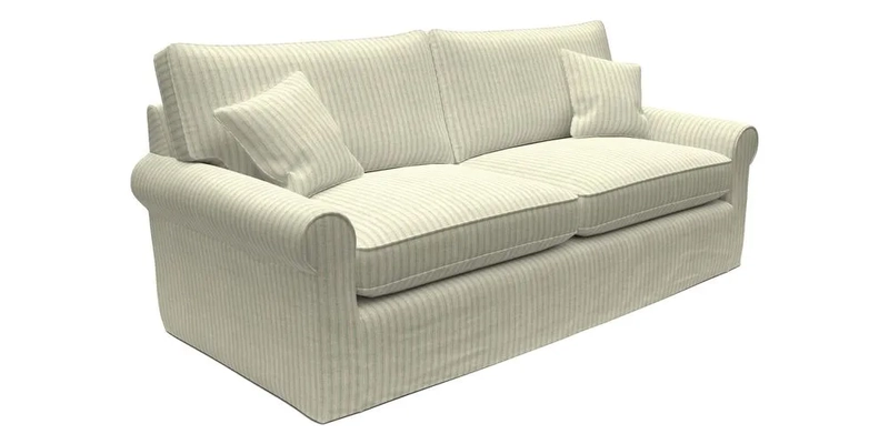 Bignor 3 Seater Sofa in V&A Drawn From Nature Oak Tree Gold. Loose cover option available