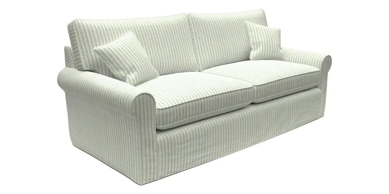 Bignor 3 Seater Sofa in V&A Drawn From Nature Oak Tree Gold