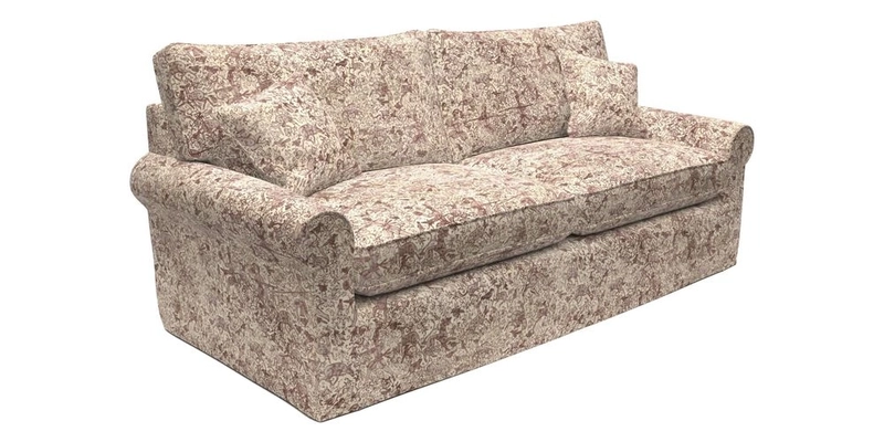 Bignor 3 Seater Sofa in V&A Drawn From Nature Oak Tree Gold