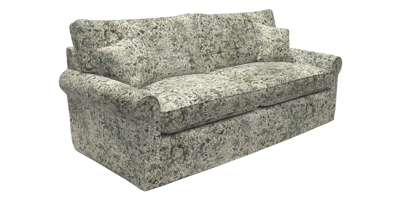 Bignor 3 Seater Sofa in V&A Drawn From Nature Oak Tree Gold