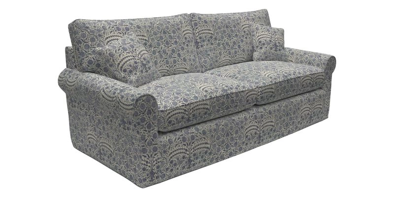 Bignor 3 Seater Sofa in V&A Drawn From Nature Oak Tree Gold