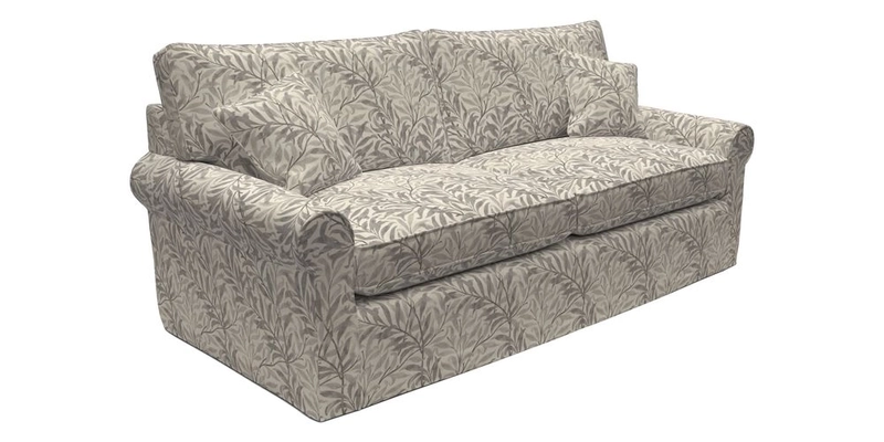Bignor 3 Seater Sofa in V&A Drawn From Nature Oak Tree Gold. Loose cover option available