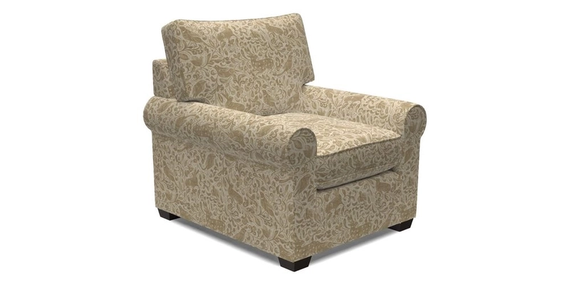 Bignor Chair in Two Tone Plain Biscuit