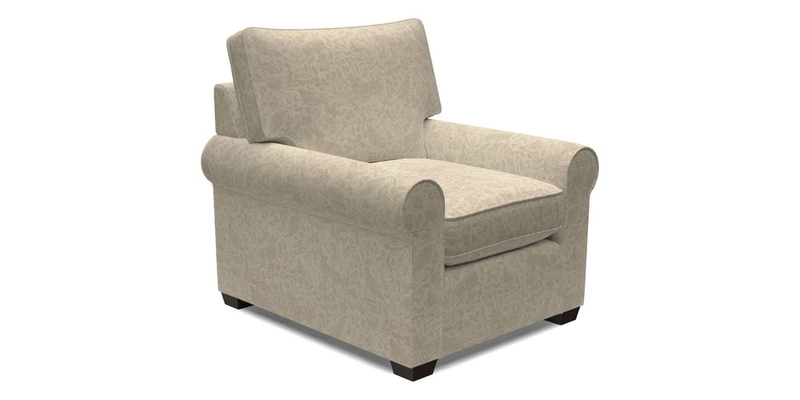Bignor Chair in Two Tone Plain Biscuit