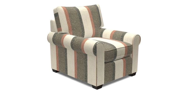 Bignor Chair in Two Tone Plain Biscuit