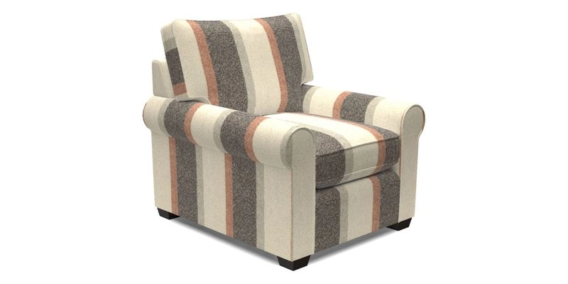 Bignor Chair in Two Tone Plain Biscuit