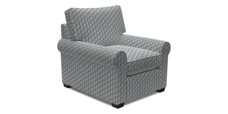 Bignor Chair in Two Tone Plain Biscuit. Loose cover option available