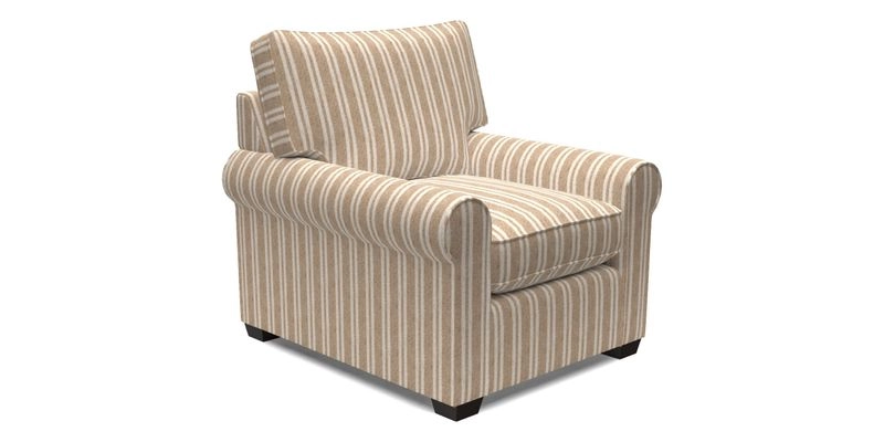 Bignor Chair in Two Tone Plain Biscuit