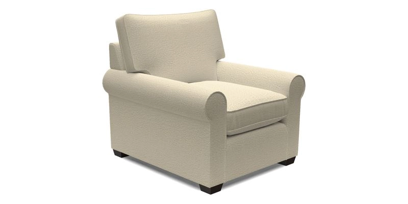 Bignor Chair in Two Tone Plain Biscuit