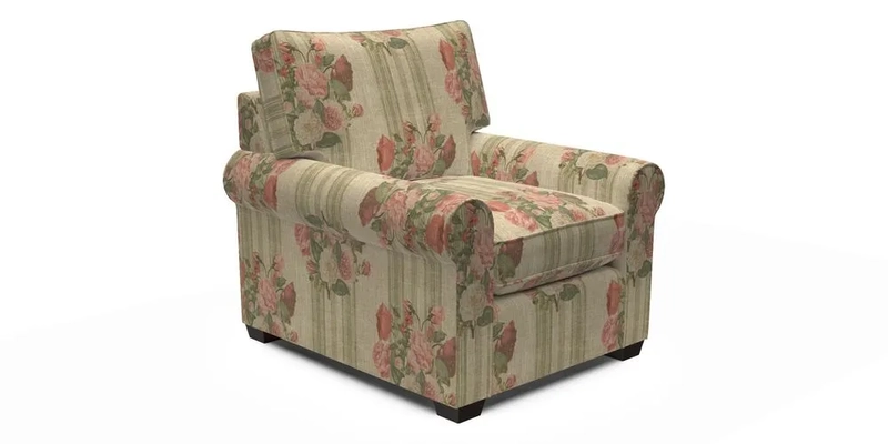 Bignor Chair in Two Tone Plain Biscuit