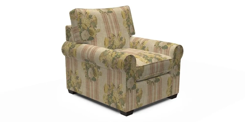 Bignor Chair in Two Tone Plain Biscuit