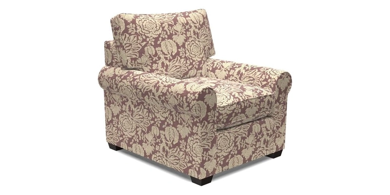 Bignor Chair in Two Tone Plain Biscuit