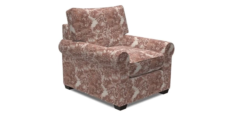 Bignor Chair in Two Tone Plain Biscuit. Loose cover option available