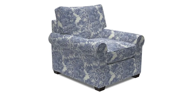 Bignor Chair in Two Tone Plain Biscuit. Loose cover option available