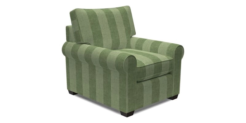 Bignor Chair in Two Tone Plain Biscuit. Loose cover option available
