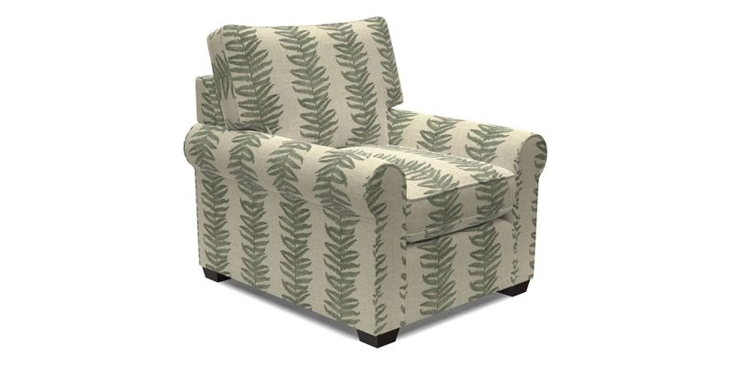 Bignor Chair in Two Tone Plain Biscuit. Loose cover option available