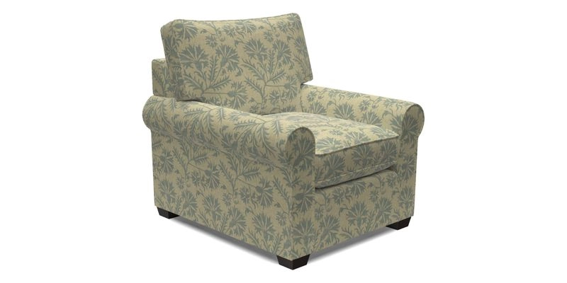 Bignor Chair in Two Tone Plain Biscuit. Loose cover option available