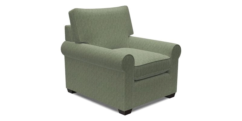 Bignor Chair in Two Tone Plain Biscuit. Loose cover option available