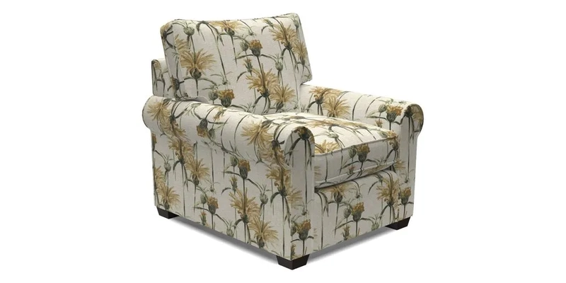 Bignor Chair in Two Tone Plain Biscuit