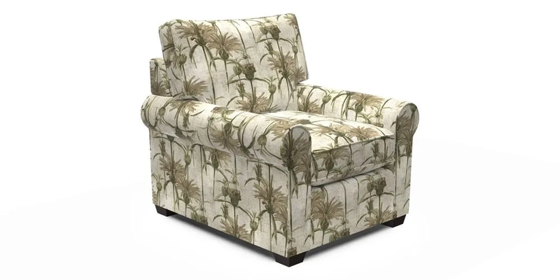 Bignor Chair in Two Tone Plain Biscuit