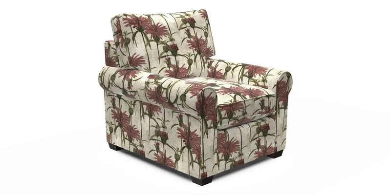 Bignor Chair in Two Tone Plain Biscuit