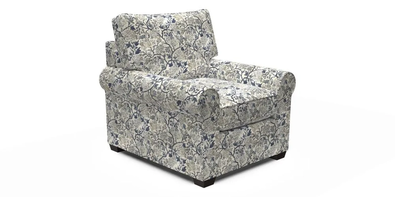 Bignor Chair in Two Tone Plain Biscuit