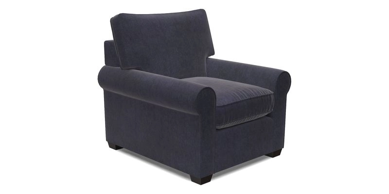 Bignor Chair in Two Tone Plain Biscuit