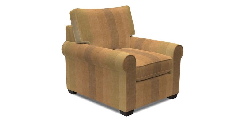 Bignor Chair in Two Tone Plain Biscuit. Loose cover option available