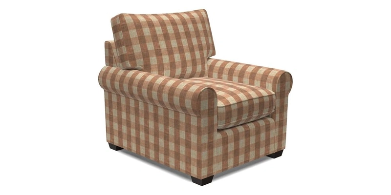 Bignor Chair in Two Tone Plain Biscuit