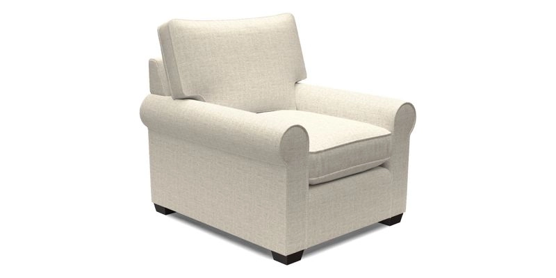 Bignor Chair in Two Tone Plain Biscuit