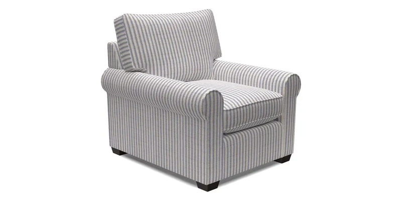 Bignor Chair in Two Tone Plain Biscuit