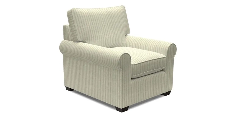 Bignor Chair in Two Tone Plain Biscuit