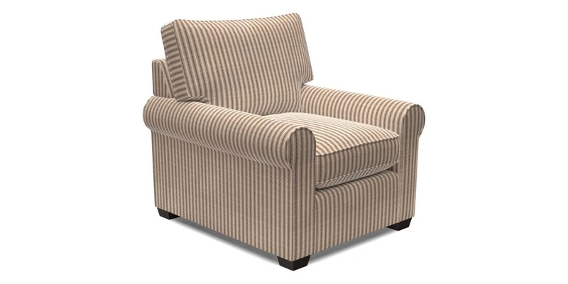 Bignor Chair in Two Tone Plain Biscuit
