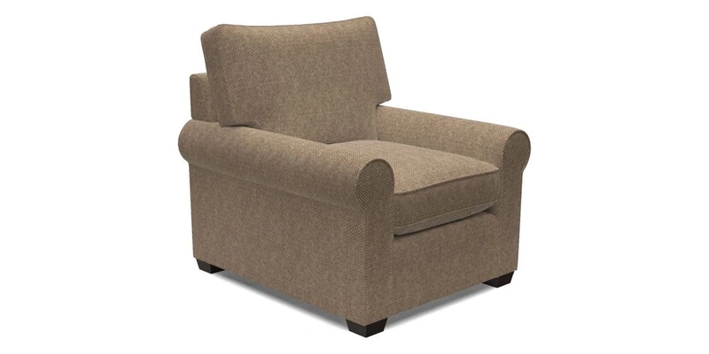 Bignor Chair in Two Tone Plain Biscuit