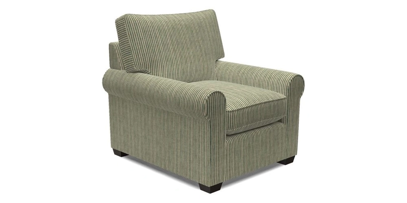 Bignor Chair in Two Tone Plain Biscuit. Loose cover option available