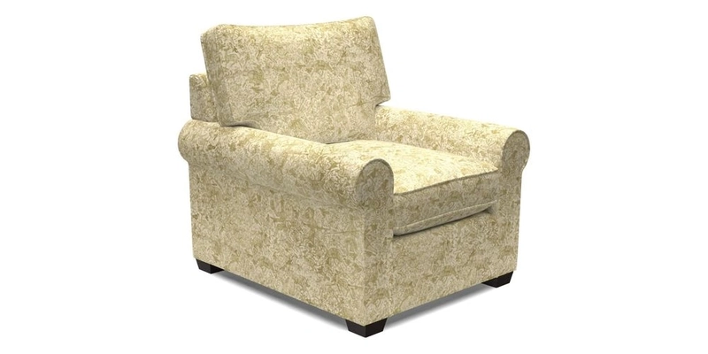 Bignor Chair in Two Tone Plain Biscuit