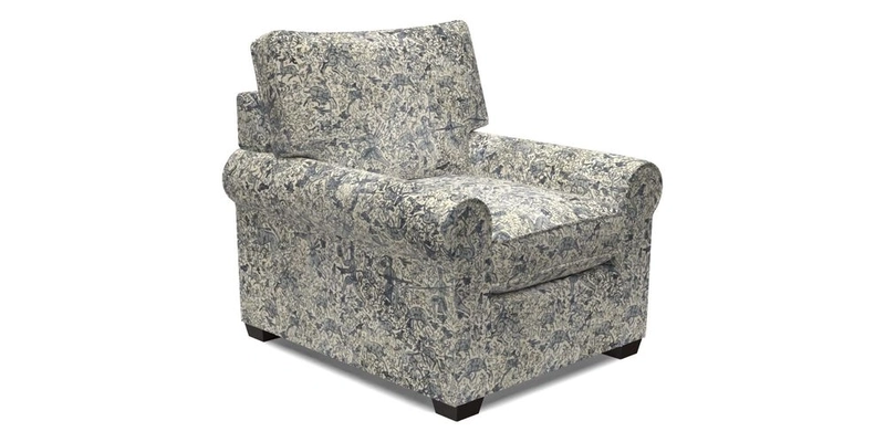 Bignor Chair in Two Tone Plain Biscuit