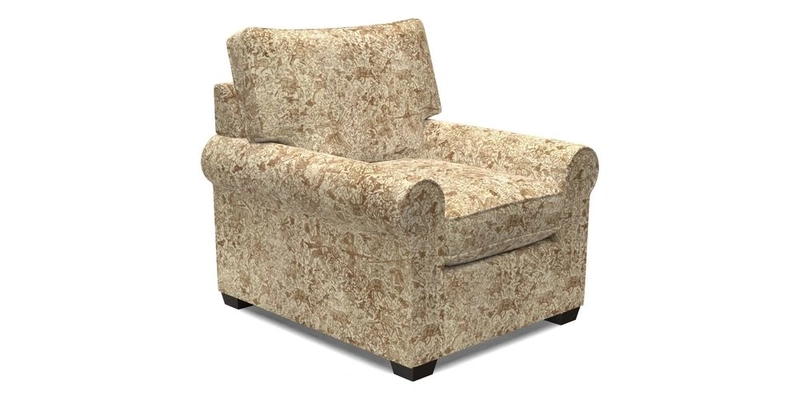 Bignor Chair in Two Tone Plain Biscuit