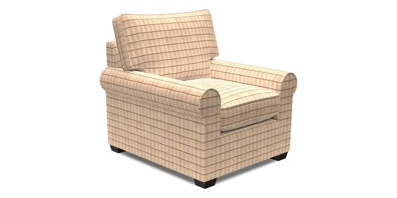 Bignor Chair in Two Tone Plain Biscuit