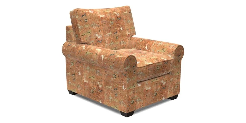 Bignor Chair in Two Tone Plain Biscuit