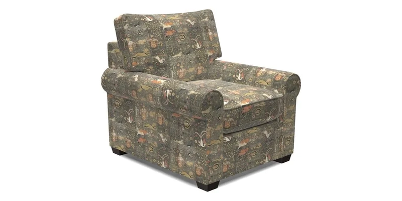 Bignor Chair in Two Tone Plain Biscuit