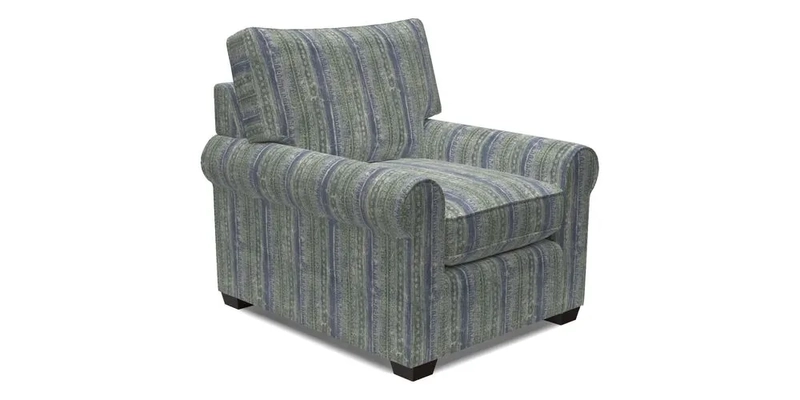 Bignor Chair in Two Tone Plain Biscuit. Loose cover option available