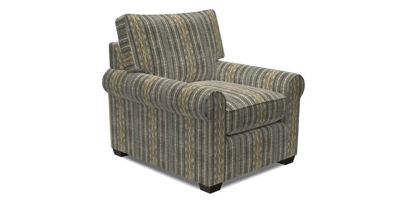 Bignor Chair in Two Tone Plain Biscuit. Loose cover option available