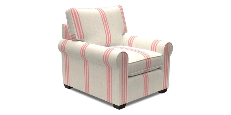 Bignor Chair in Two Tone Plain Biscuit