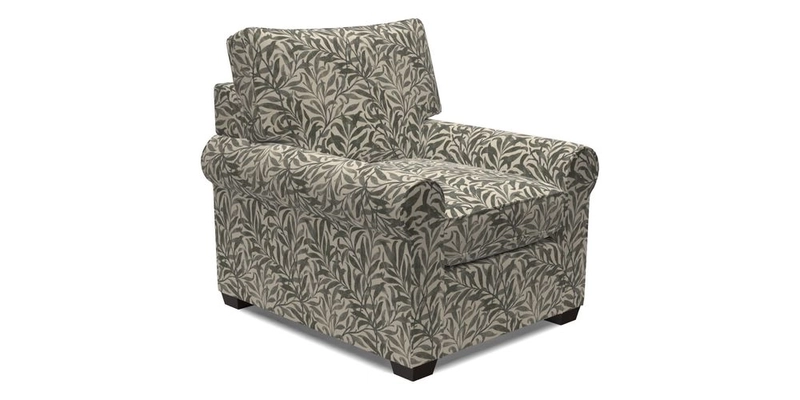 Bignor Chair in Two Tone Plain Biscuit. Loose cover option available