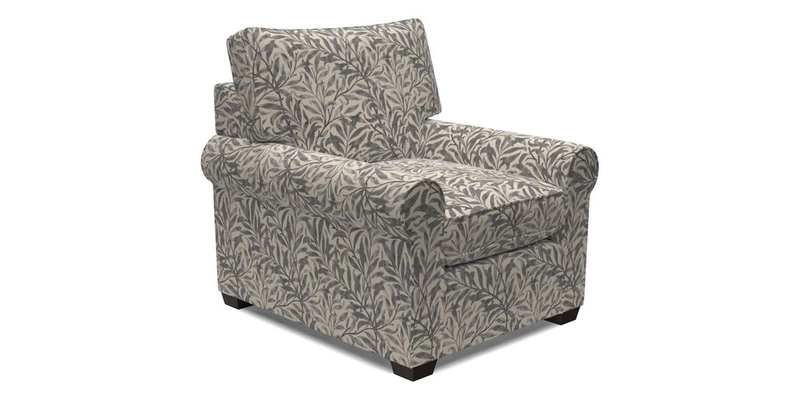 Bignor Chair in Two Tone Plain Biscuit. Loose cover option available