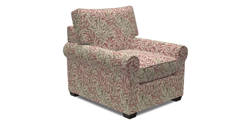 Bignor Chair in Two Tone Plain Biscuit. Loose cover option available