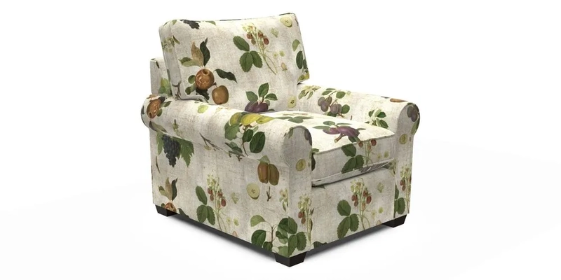 Bignor Chair in Two Tone Plain Biscuit